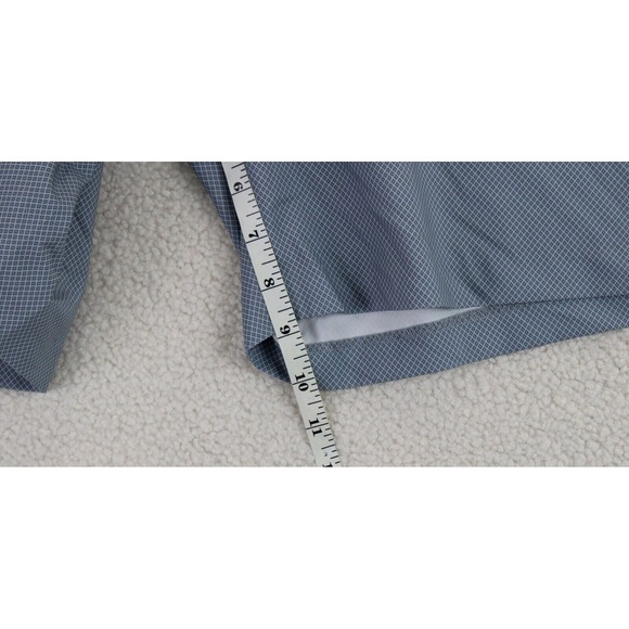 Callaway Mens Golf Shorts Blue Micro Dot Print Flat Front Performance Stretch 40 - Picture 10 of 15